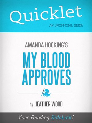 cover image of Quicklet on My Blood Approves by Amanda Hocking